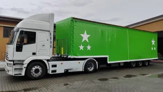 rimorchio camion green