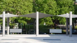 tendaggio parco